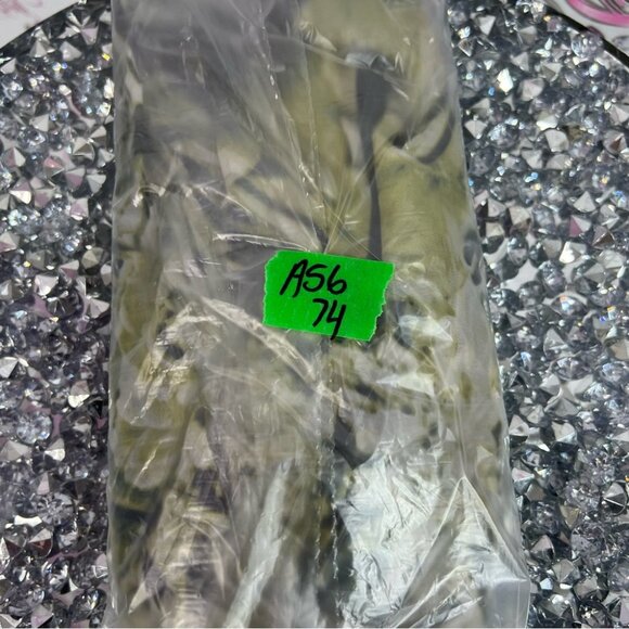 Quintessential blouse flowers Floral Green white black Top artsy button flowy - Picture 11 of 11